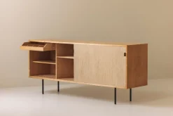 Pamono Model 116 Sideboard by Florence Knoll for Knoll International, 1950s><noscript><img width=