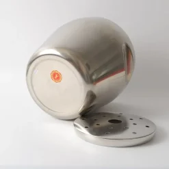 Pamono Model 872 Stainless Steel Wine Cooler from Alessi, 1970s><noscript><img width=