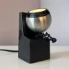 Pamono Model 41701 Table Lamp in Black and Silver with Ball Head from Osram> Table Lamps