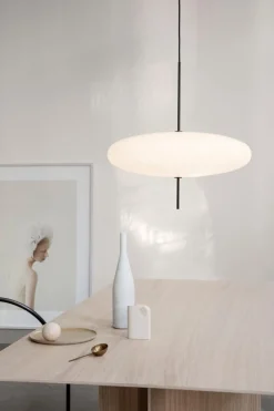 Pamono Model 2065 Table Lamp with Black White Diffuser, Black Hardware & Black Cable by Gino Sarfatti><noscript><img width=