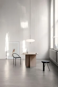 Pamono Model 2065 Table Lamp with Black White Diffuser, Black Hardware & Black Cable by Gino Sarfatti><noscript><img width=