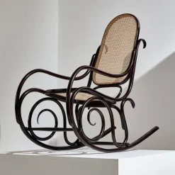 Pamono Model 825 Thonet Rocking Chair by Michael Thonet for Thonet, 1970s> Rocking Chairs
