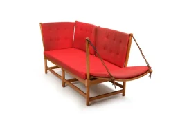 Pamono Model 1789 Tremme Sofa by Børge Mogensen for Fritz Hansen, 1960s><noscript><img width=