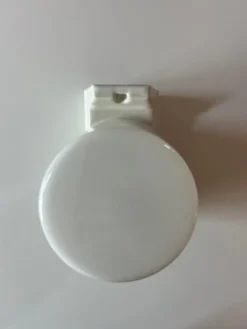 Pamono Model 6070 Wall Lamp in White by Sigvard Bernadotte for Ifö><noscript><img width=