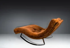 Pamono Model 1264 Wave Chaise Lounge by Adrian Pearsall for Craft Associates, 1960s><noscript><img width=