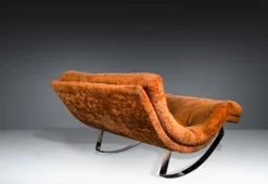 Pamono Model 1264 Wave Chaise Lounge by Adrian Pearsall for Craft Associates, 1960s><noscript><img width=