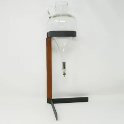Online Pamono Model 5018 Wine Lifter in Brown Leather by Carl Auböck for Werkstätte Carl Auböck, 1970s