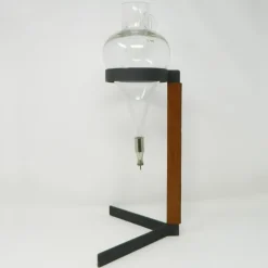 Online Pamono Model 5018 Wine Lifter in Brown Leather by Carl Auböck for Werkstätte Carl Auböck, 1970s