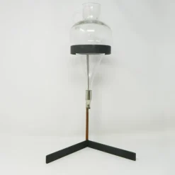 Online Pamono Model 5018 Wine Lifter in Brown Leather by Carl Auböck for Werkstätte Carl Auböck, 1970s