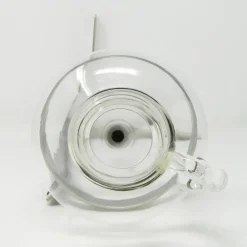Pamono Model 5018 Wine Lifter in Stainless Steel with Black Leather Handle by Carl Auböck for Werkstätte Carl Auböck, 1970s