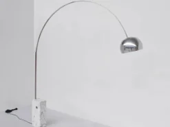 Pamono Model Arco Adjustable Floor Lamp by Castiglioni for Flos, Italy, 1962><noscript><img width=