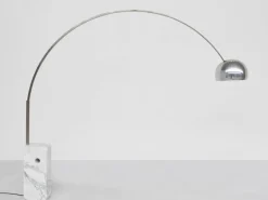 Pamono Model Arco Adjustable Floor Lamp by Castiglioni for Flos, Italy, 1962> Floor Lamps