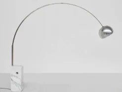 Pamono Model Arco Adjustable Floor Lamp by Castiglioni for Flos, Italy, 1962> Floor Lamps