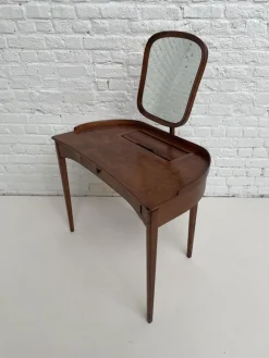 Outlet Pamono Model Brigitta Dressing Table & Chair by Carl Malmsten & Yngve Ekström for Bodafors, 1962, Set of 2