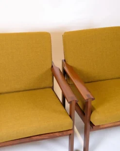 Hot Pamono Model Capella Lounge Chairs in Teak by Illum Wikkelsø for N. Eilersen, 1960s, Set of 2