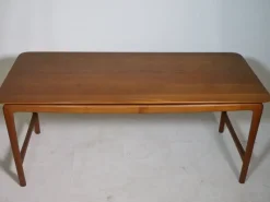 Pamono Model FD 15/54 Coffee Table in Teak by Peter Hvidt & Orla Mölgaard Nielsen for France & Daverkosen, 1950s><noscript><img width=
