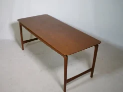 Pamono Model FD 15/54 Coffee Table in Teak by Peter Hvidt & Orla Mölgaard Nielsen for France & Daverkosen, 1950s><noscript><img width=