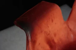 Best Pamono Model FK 6725 Desk Swivel Chair in Red Leather by Preben Fabricius & Jørgen Kastholm for Kill International, 1960s