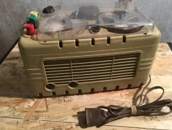 Sale Pamono Model G 255 Tape Recorder by Geloso J. for Geloso & Castelli, 1950s
