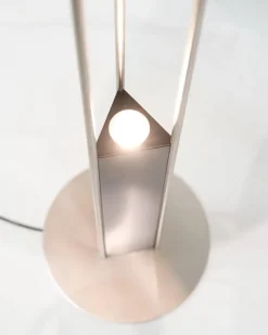 Pamono Model Gino Floor Lamp by Bjarne Frost & Ole Jespersen for Nordisk Solar Compagni, 1980s> Floor Lamps