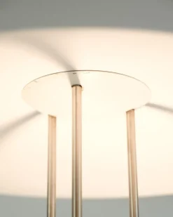Pamono Model Gino Floor Lamp by Bjarne Frost & Ole Jespersen for Nordisk Solar Compagni, 1980s><noscript><img width=