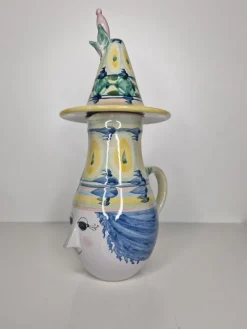 Clearance Pamono Model K8 Ceramic Face Jug by Bjørn Wiinblad, 1976