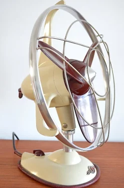 Hot Pamono Model Libelle Vw Table Fan by Paul Linke, 1950s