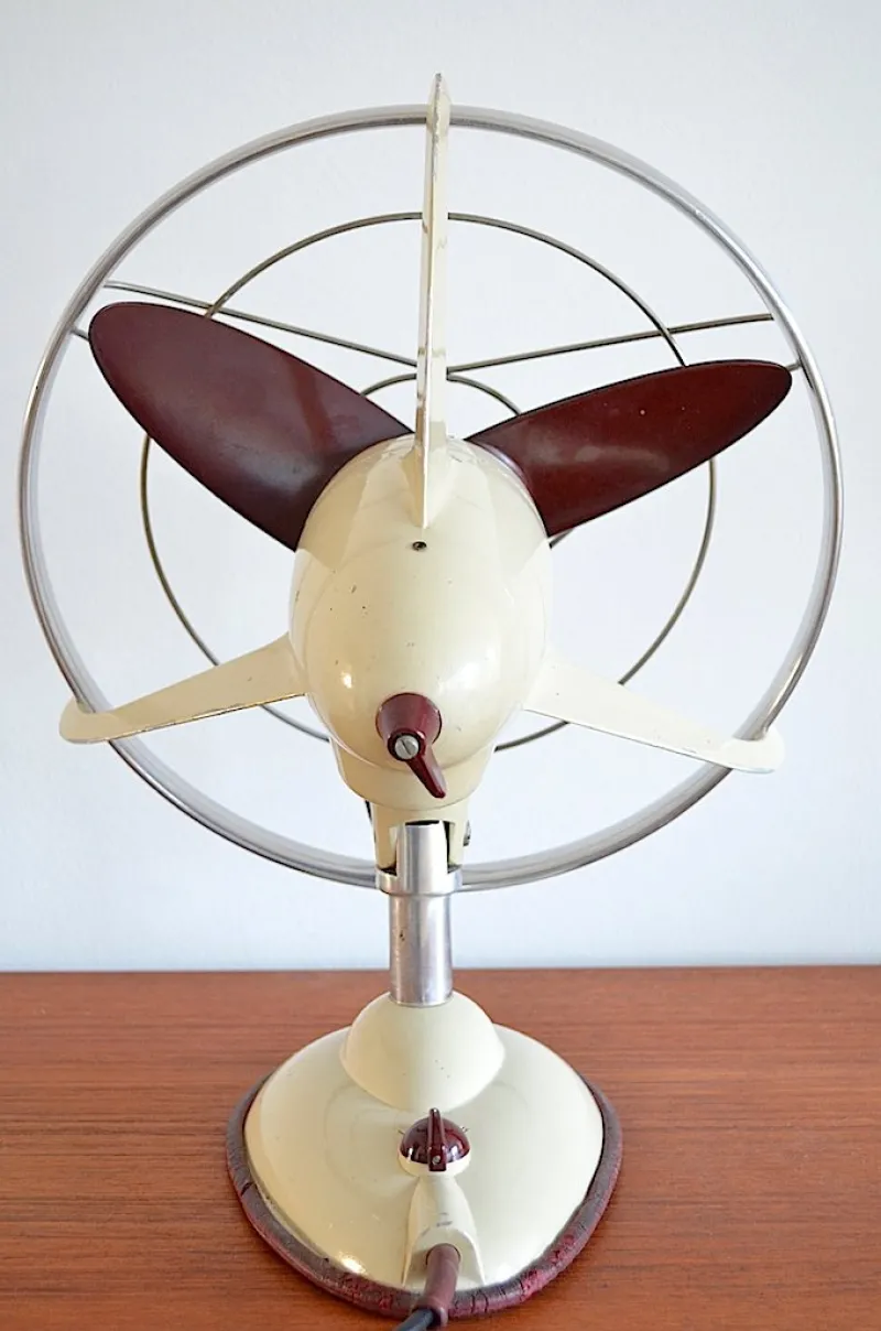 Hot Pamono Model Libelle Vw Table Fan by Paul Linke, 1950s
