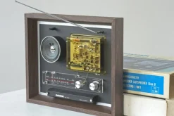 Sale Pamono Model Maximal Pr 200 M Wall Radio, Taiwan, 1980s