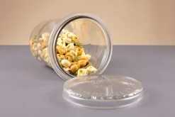 Pamono Model Progress Storage Glasses from Glashüttenwerke Adlerhütten, 1936, Set of 2><noscript><img width=