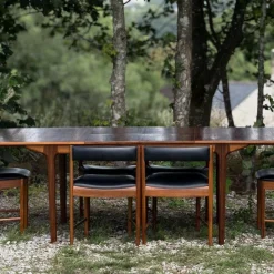 Clearance Pamono Model T3 Extending Dining Table in Walnut by Tom Robertson for McIntosh, 1970s