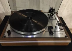 Outlet Pamono Model TD166 Turntable from Thorens, 1970s