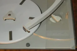 Best Pamono Model WR 718 Turntable Radio in Wood and Bakelite from Watt Radio, Italy, 1960s