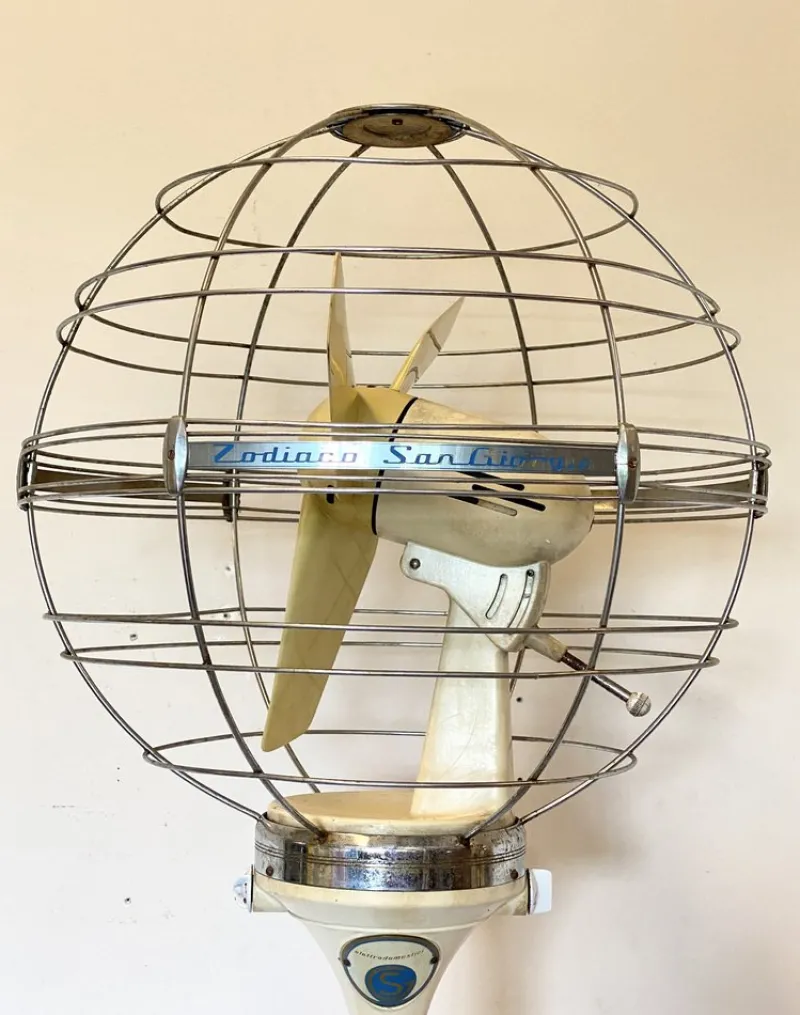 Pamono Model Zodiac Fan from San Giorgio, 1950s> Electronics
