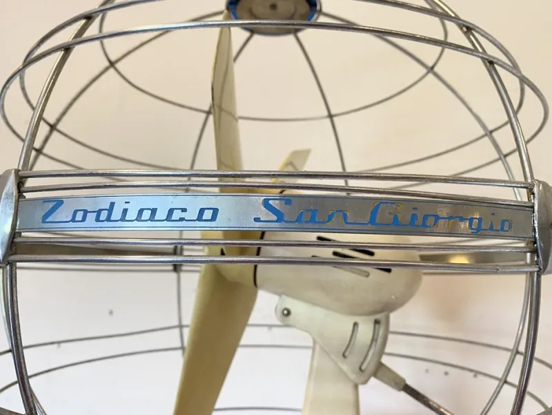 Pamono Model Zodiac Fan from San Giorgio, 1950s> Electronics