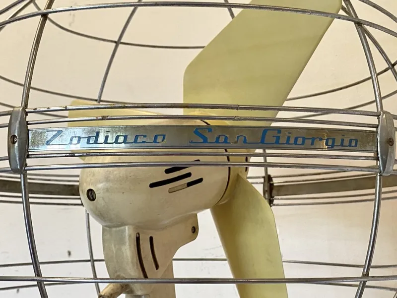 Pamono Model Zodiac Fan from San Giorgio, 1950s> Electronics