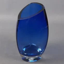 Discount Pamono Modern Cobalt Blue Murano Glass Vase, 1970s