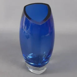 Discount Pamono Modern Cobalt Blue Murano Glass Vase, 1970s