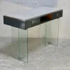Pamono Modern Console Table with Glass Base, 1960s> Console Tables