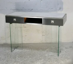 Pamono Modern Console Table with Glass Base, 1960s><noscript><img width=