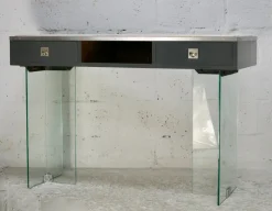 Pamono Modern Console Table with Glass Base, 1960s><noscript><img width=