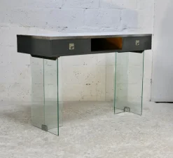 Pamono Modern Console Table with Glass Base, 1960s><noscript><img width=