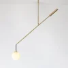 Outlet Pamono Modern Counterbalance Pendant Lamp in Solid Brass from Balance Lamp