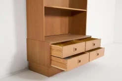 Pamono Modern Danish Cabinet Bookcase by Poul Hundevad, 1970s><noscript><img width=