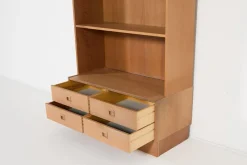 Pamono Modern Danish Cabinet Bookcase by Poul Hundevad, 1970s><noscript><img width=