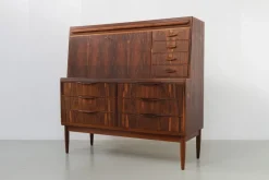 Pamono Modern Danish Rosewood Secretary Desk attributed to Erling Torvits, 1960s><noscript><img width=