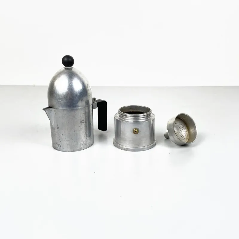 New Pamono Modern Italian Espresso Coffee Maker La Cupola attributed to Aldo Rossi for Alessi, 1990s