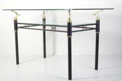 Pamono Modern Italian Style Glass Table, 1980s><noscript><img width=