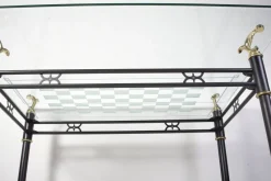 Pamono Modern Italian Style Glass Table, 1980s><noscript><img width=