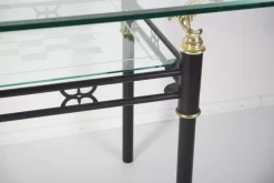 Pamono Modern Italian Style Glass Table, 1980s><noscript><img width=